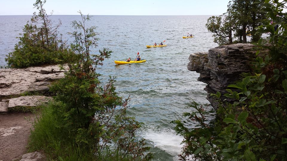 File photo DCSR. Cave Point County Park.